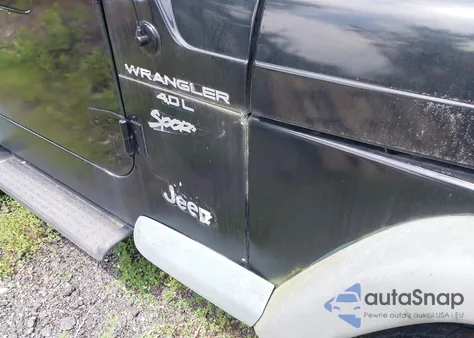 1999 Jeep Wrangler Sport из США, поврежденный, VIN 1J4FY19S6XP436988